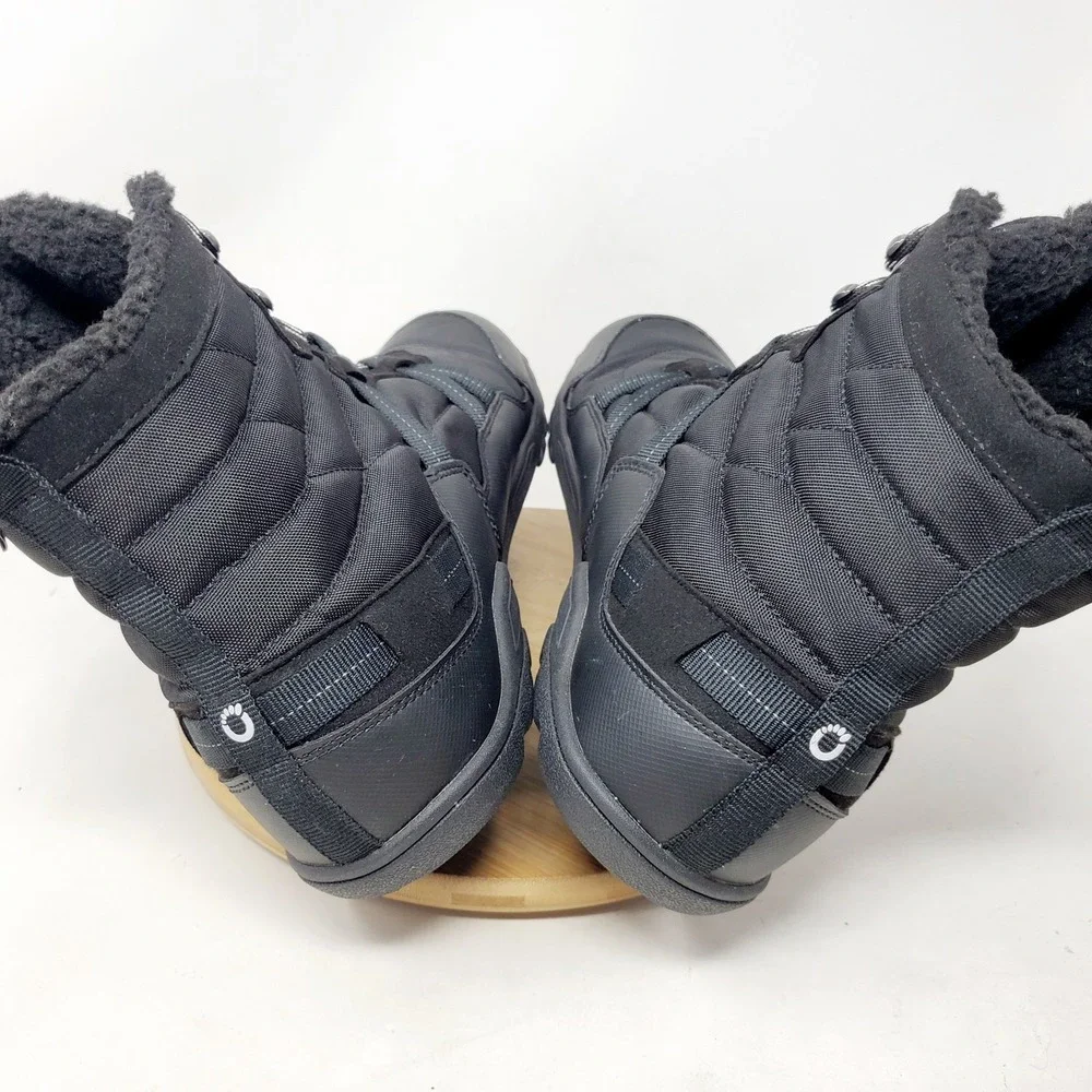 Xero Alpine Boots Mens 11 Black Waterproof Lace Up Minimalist Barefoot Shoes